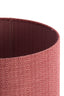 Shade cylinder 40-40-30 cm BLUSH red