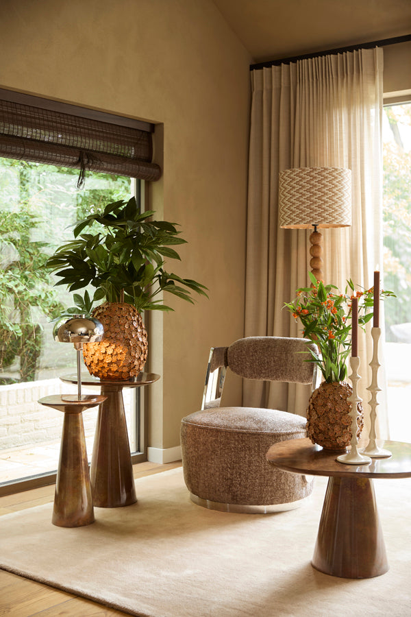 Shade cylinder 40-40-30 cm JINX brown