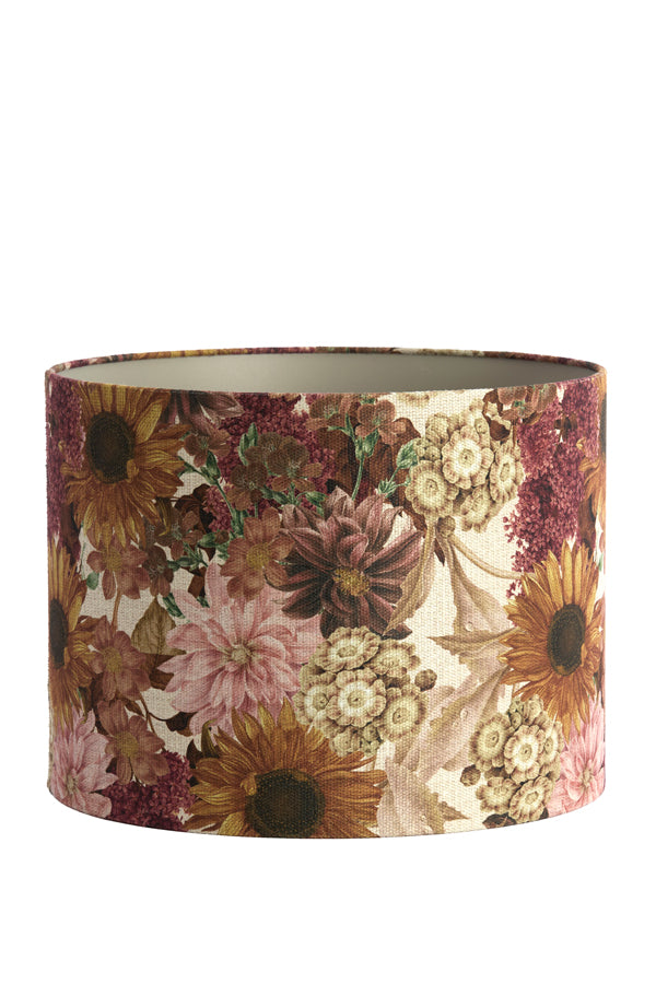 Shade cylinder 40-40-30 cm ROSEWOOD white