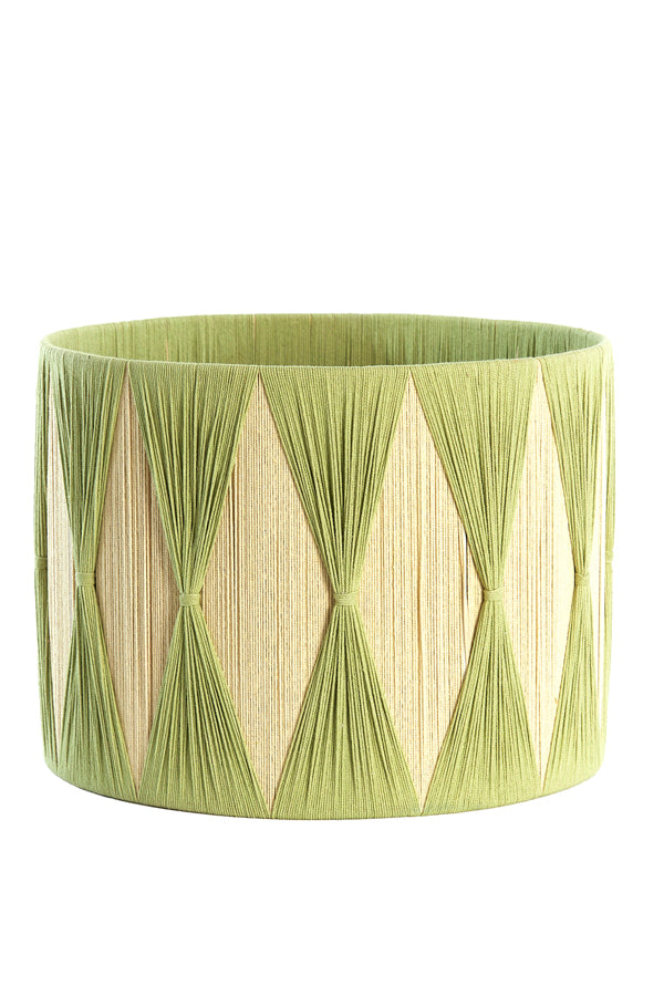 Shade cylinder 40-40-30 cm HANNAH green+mint green