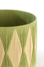 Shade cylinder 40-40-30 cm HANNAH green+mint green
