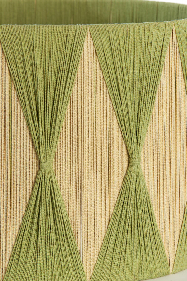 Shade cylinder 40-40-30 cm HANNAH green+mint green