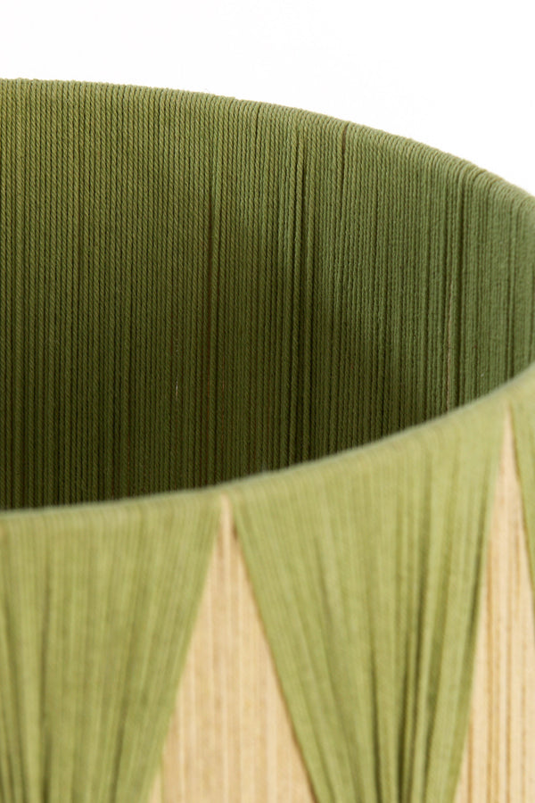 Shade cylinder 40-40-30 cm HANNAH green+mint green