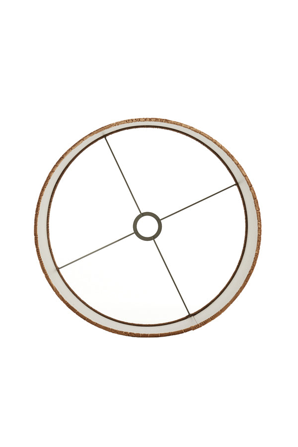 Shade cylinder 40-40-30 cm PRAYA brown