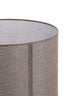 Shade cylinder 40-40-30 cm BRANFO linen dark brown