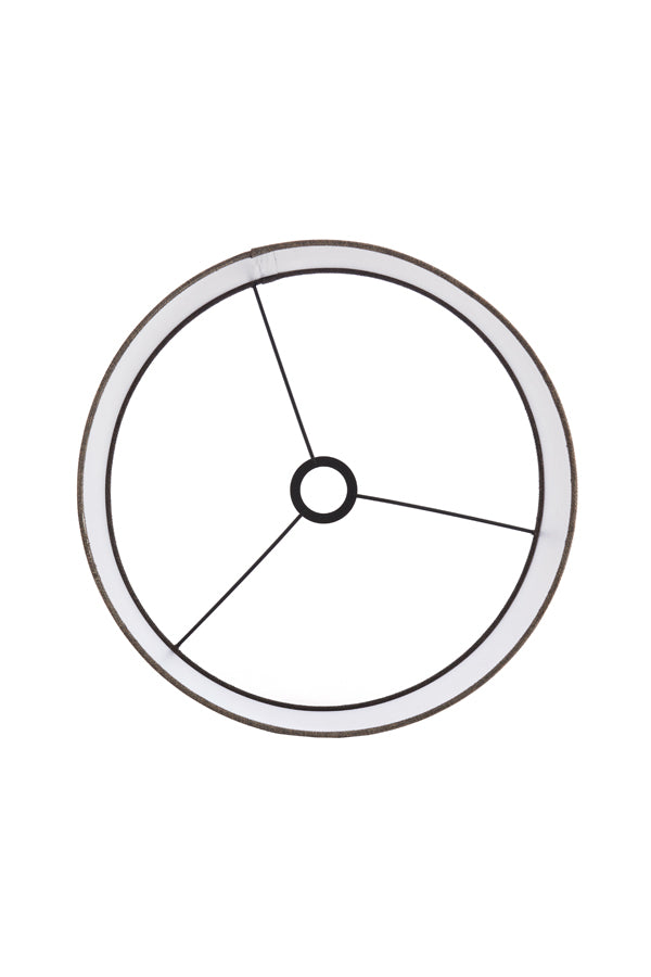 Shade cylinder 40-40-30 cm BRANFO linen dark brown