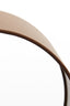 Shade cylinder 40-40-30 cm VELOURS chocolate brown