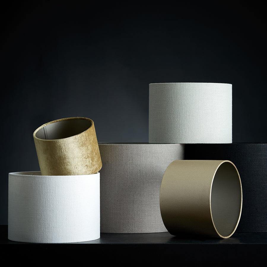 Shade cylinder 40-40-25 cm LIVIGNO light grey