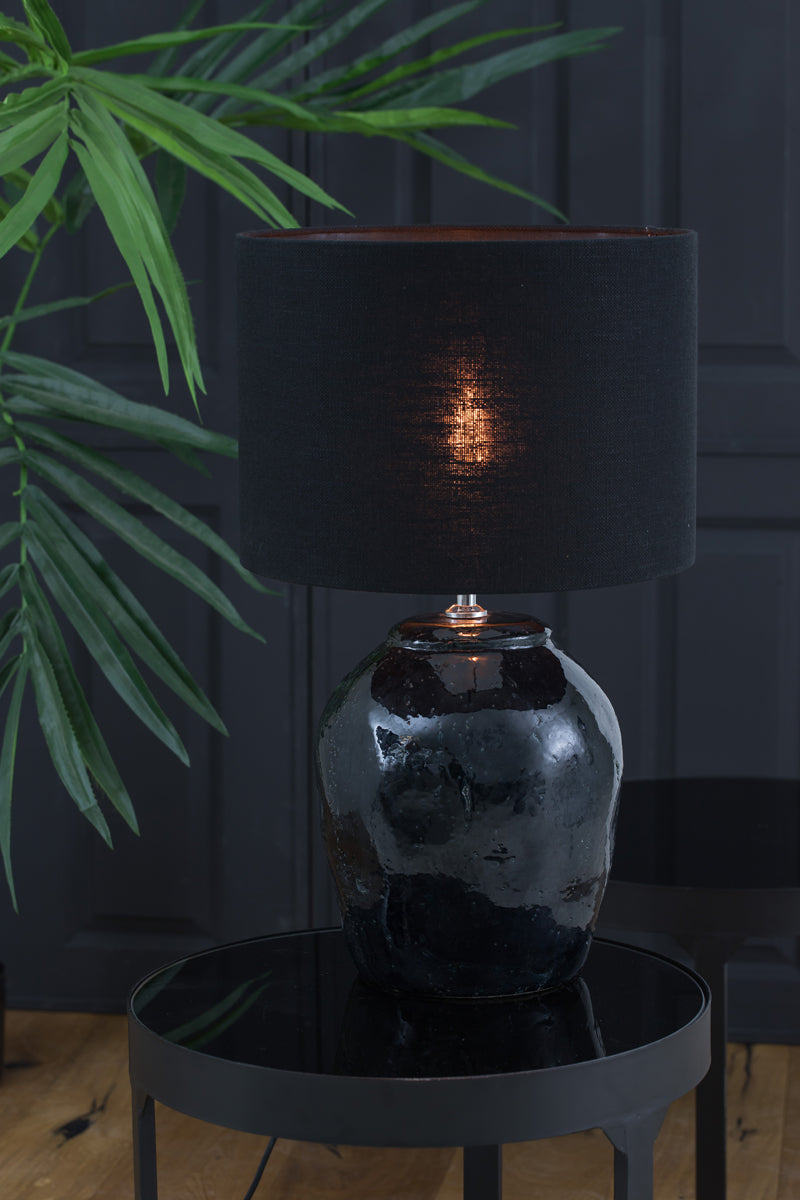 Shade cylinder 40-40-30 cm LIVIGNO black