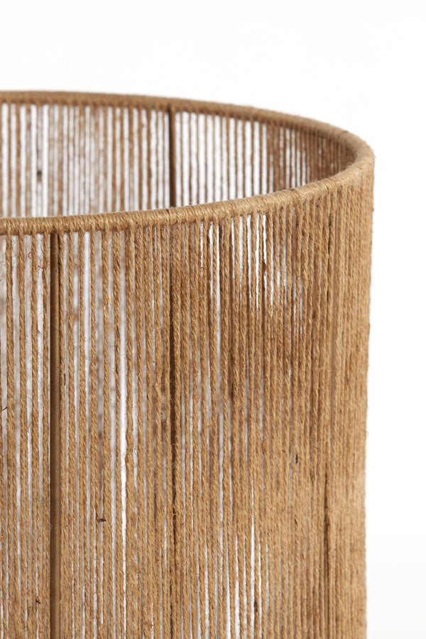 Shade cylinder 40-40-30 cm TOSSA jute natural