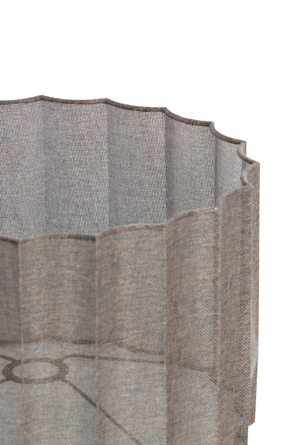 Shade cylinder 40-40-25 cm DISLI linen brown