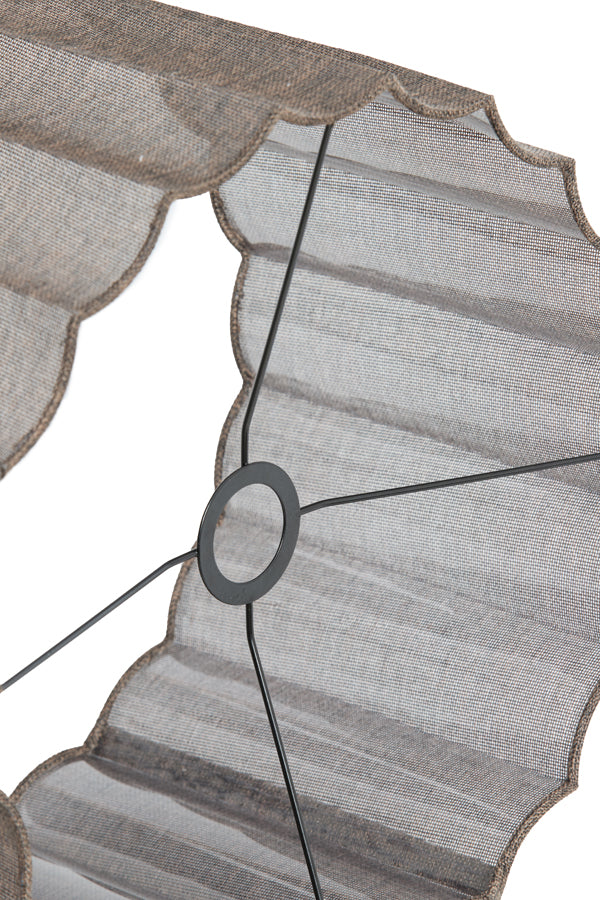 Shade cylinder 40-40-25 cm DISLI linen brown