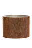 Shade cylinder 40-40-30 cm PENNY brown