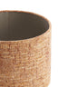 Shade cylinder 40-40-30 cm OSIRE terra-brown