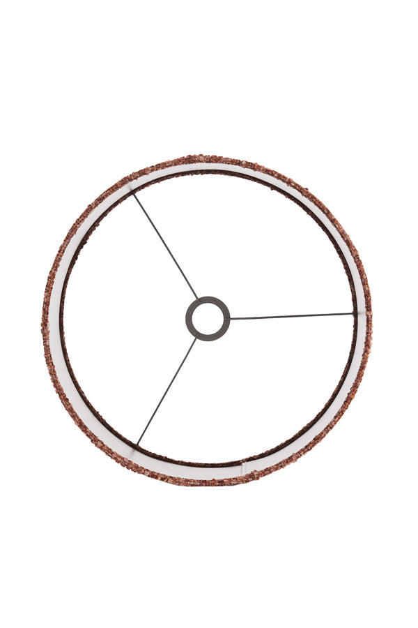 Shade cylinder 40-40-30 cm OSIRE burgundy