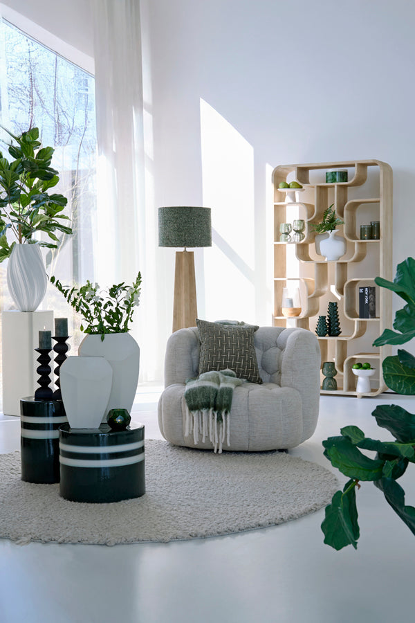 Shade cylinder 40-40-30 cm OSIRE green