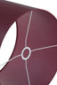 Shade cylinder 40-40-30 cm IMANI burgundy