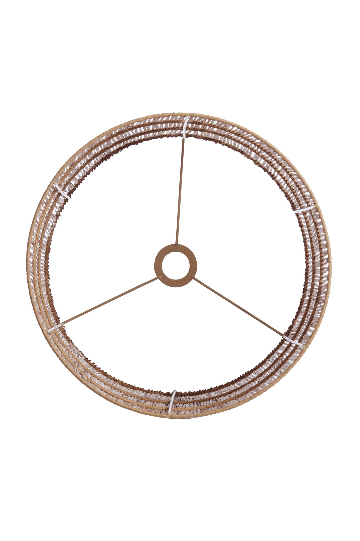 Shade cylinder 40-40-50 cm LANZANO raffia natural