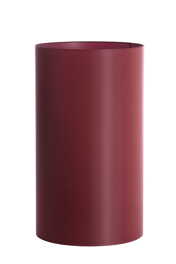 Shade cylinder 40-40-70 cm IMANI burgundy
