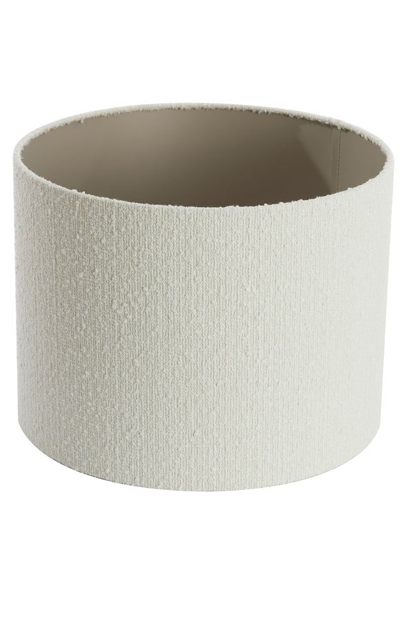 Shade cylinder 50-50-38 cm BOLERO white