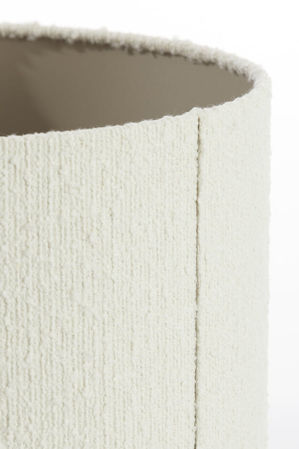 Shade cylinder 50-50-38 cm BOLERO white
