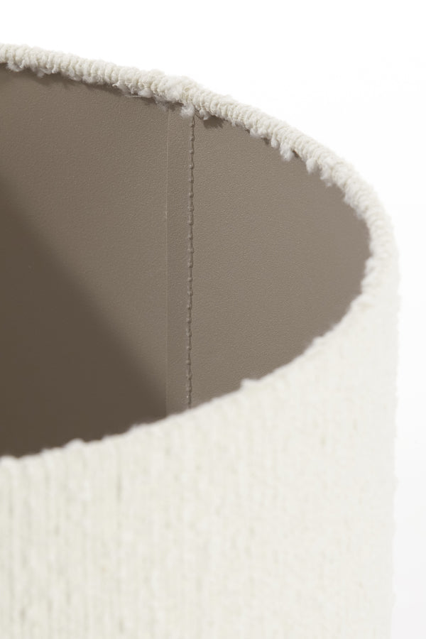 Shade cylinder 50-50-38 cm BOLERO white