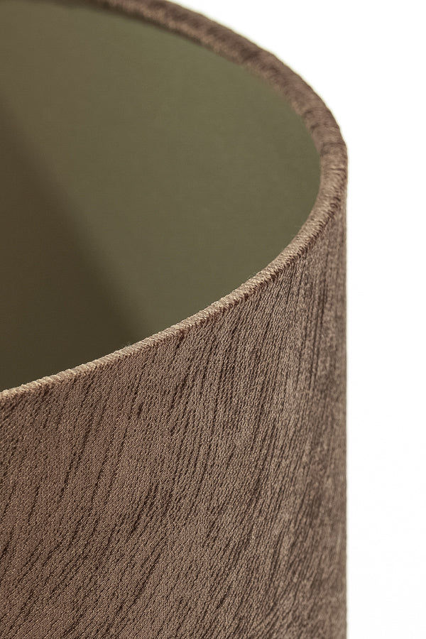 Shade cylinder 50-50-38 cm LUBIS brown