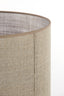 Shade cylinder 50-50-38 cm CADEN beige