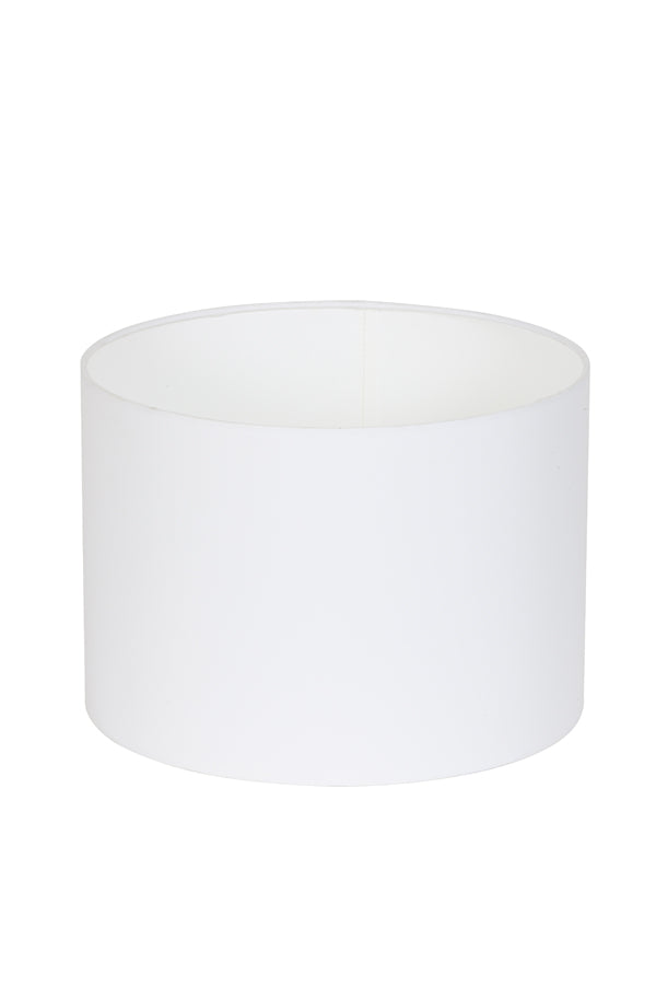 Shade cylinder 50-50-38 cm POLYCOTTON white