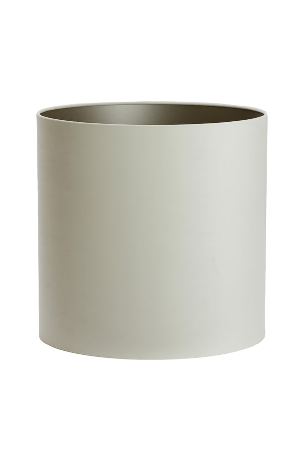 Shade cylinder 50-50-49 cm VELOURS off white
