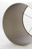 Shade cylinder 50-50-49 cm VELOURS off white