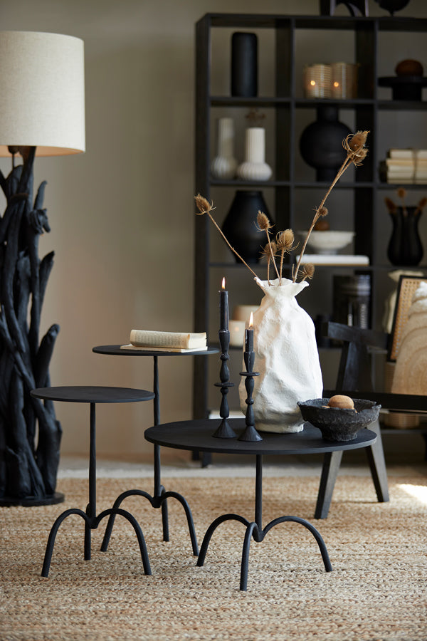 Shade cylinder 50-50-38 cm LIVIGNO natural