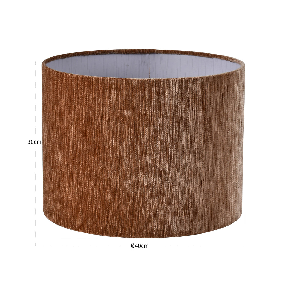 Lampshade Ziba Be straight mocha mousse 40Ø