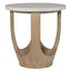 Tatli Stone Top Side Table