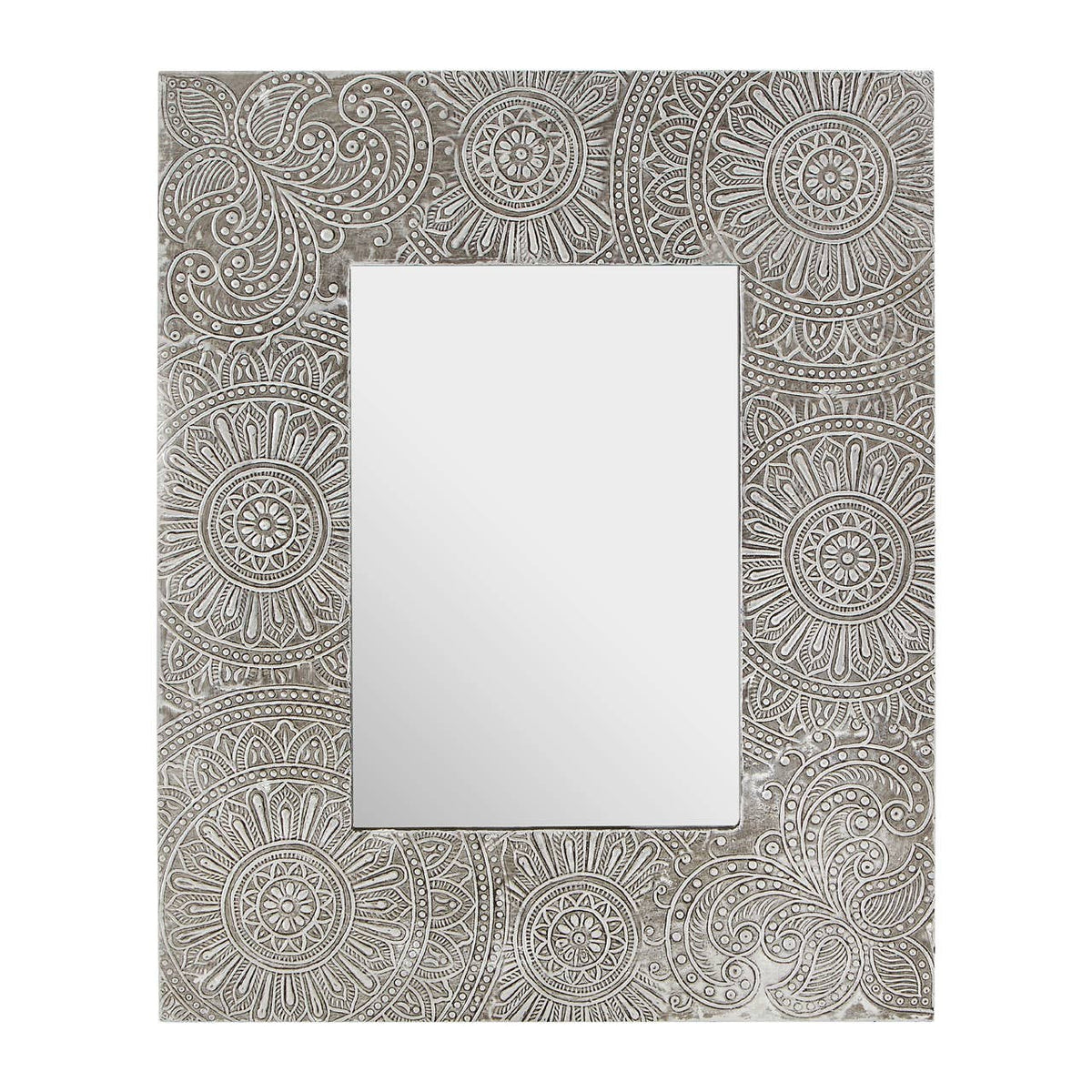 Bowerbird 5x7 Silver Etched Photo Frame