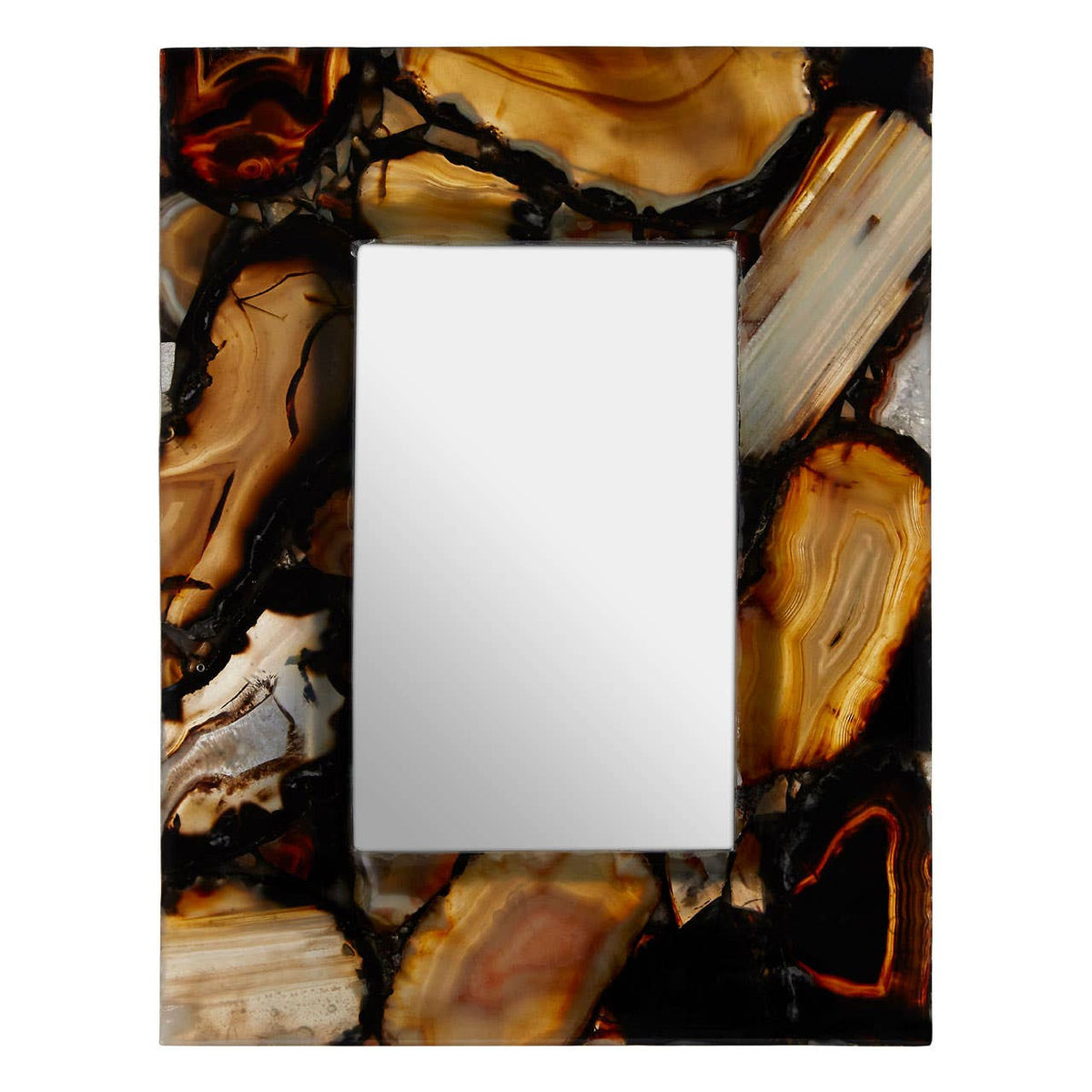 Bowerbird Black Agate 4 X 6 Photo Frame