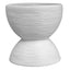 Bongo White Rattan Side Table