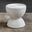 Bongo White Rattan Side Table