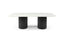 Lantine Marble 240 Dining Table – Matt Black