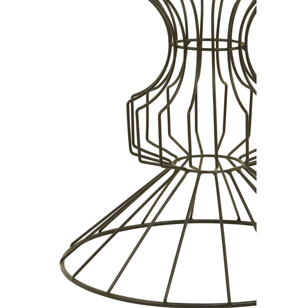 Yaxi Black Finish Frame Table