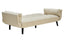 Valerie 3 Seat Beige Sofa Bed
