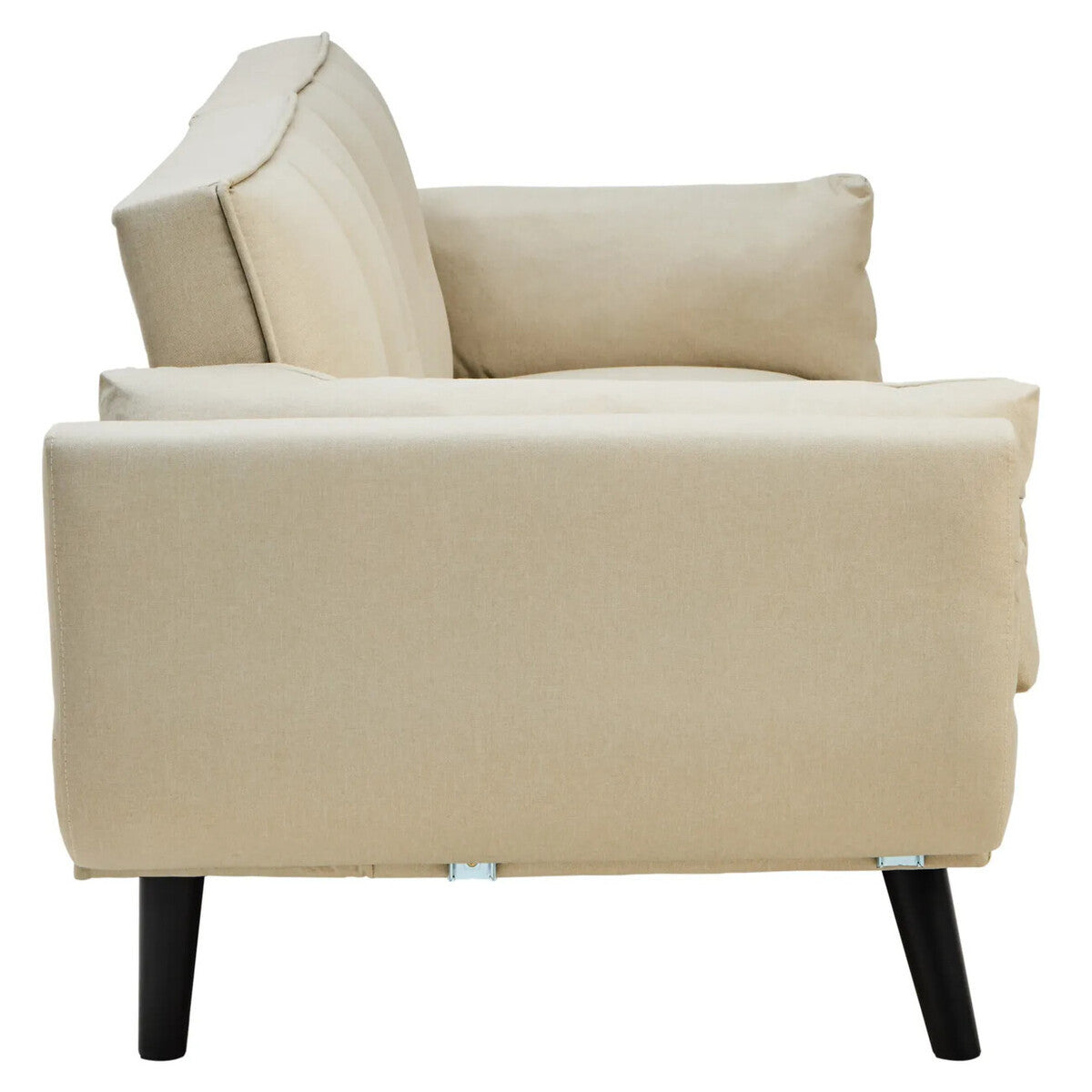 Valerie 3 Seat Beige Sofa Bed