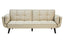 Valerie 3 Seat Beige Sofa Bed