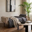 Valerie 3 Seat Beige Sofa Bed