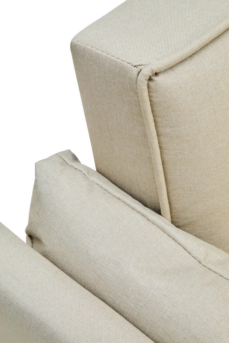 Valerie 3 Seat Beige Sofa Bed