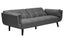 Valerie 3 Seat Dark Grey Sofa Bed