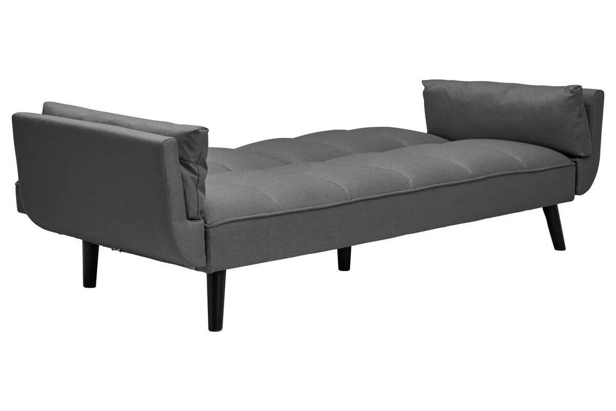 Valerie 3 Seat Dark Grey Sofa Bed