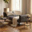 Valerie 3 Seat Dark Grey Sofa Bed