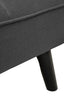 Valerie 3 Seat Dark Grey Sofa Bed