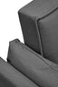 Valerie 3 Seat Dark Grey Sofa Bed